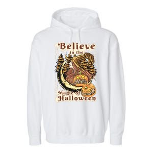 Believe In The Magic Of Halloween Garment-Dyed Fleece Hoodie