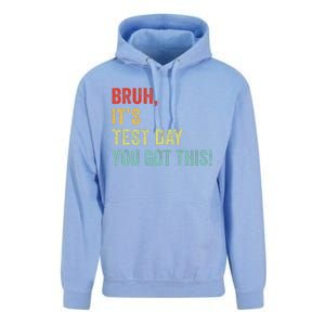 Bruh It’S Test Day You Got This Testing Day Teacher Unisex Surf Hoodie