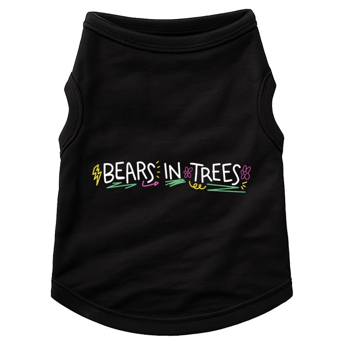 Bears In Trees Ocean Doggie Tank