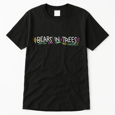 Bears In Trees Ocean Tall T-Shirt
