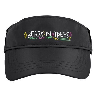 Bears In Trees Ocean Adult Drive Performance Visor