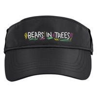 Bears In Trees Ocean Adult Drive Performance Visor