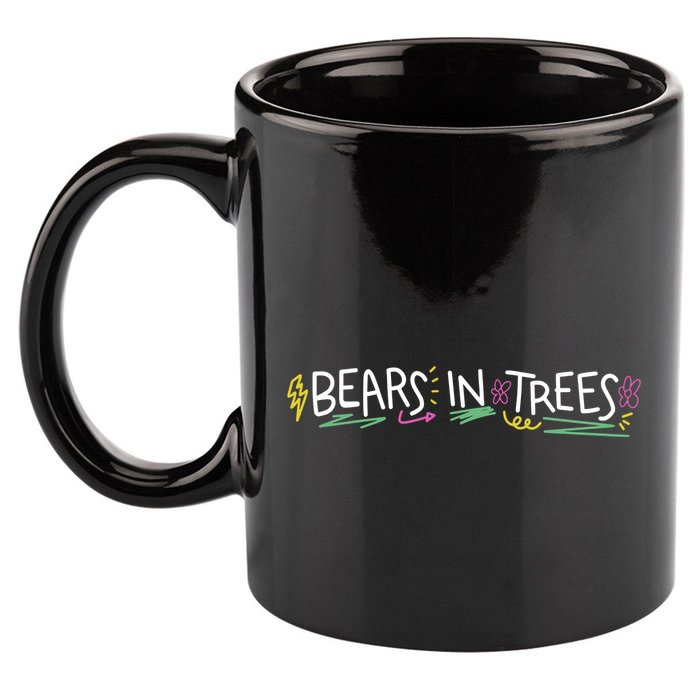 Bears In Trees Ocean 11oz C Handle Ceramic Mug