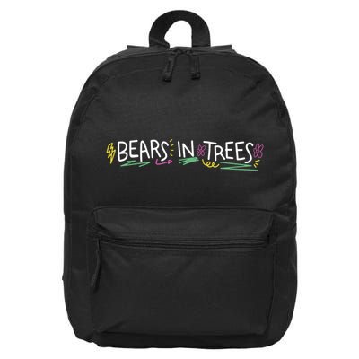 Bears In Trees Ocean 16 in Basic Backpack