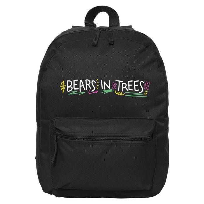 Bears In Trees Ocean 16 in Basic Backpack