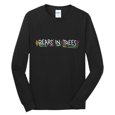 Bears In Trees Ocean Tall Long Sleeve T-Shirt