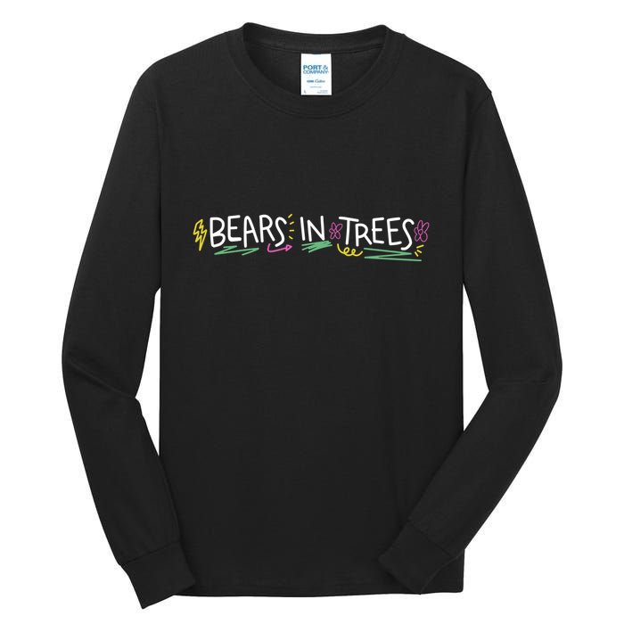 Bears In Trees Ocean Tall Long Sleeve T-Shirt