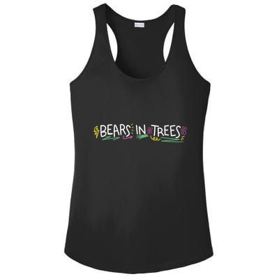 Bears In Trees Ocean Ladies PosiCharge Competitor Racerback Tank