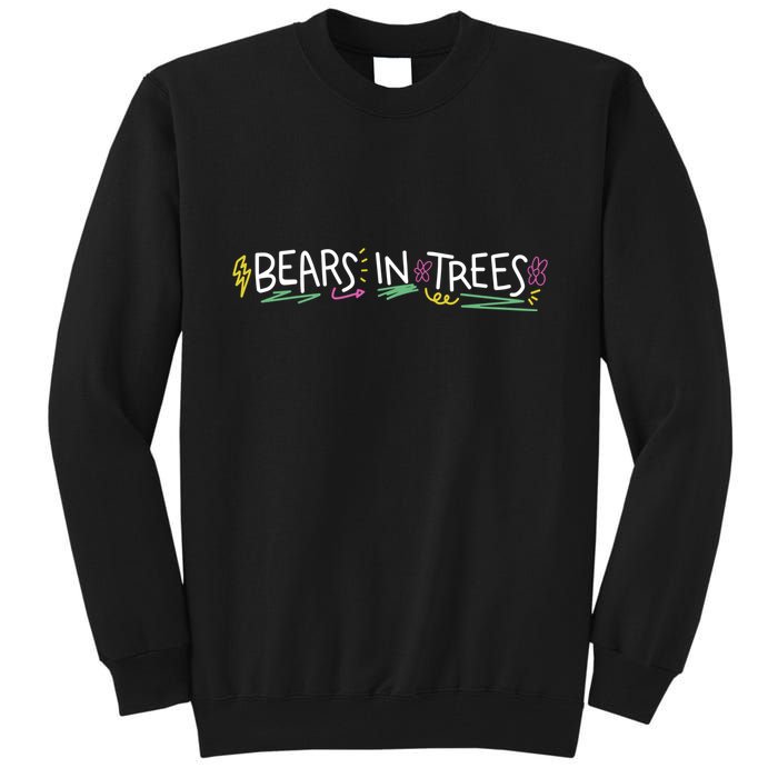 Bears In Trees Ocean Tall Sweatshirt