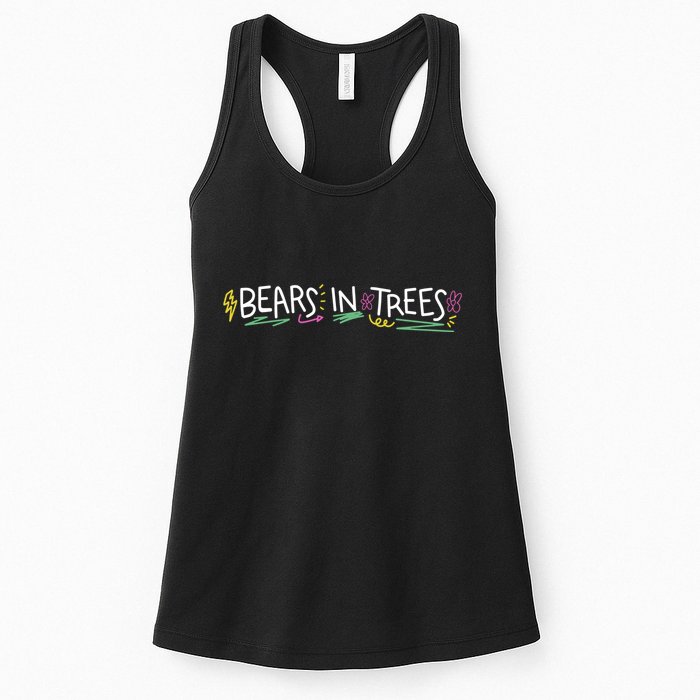Bears In Trees Ocean Womens Tank Top