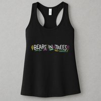 Bears In Trees Ocean Womens Tank Top