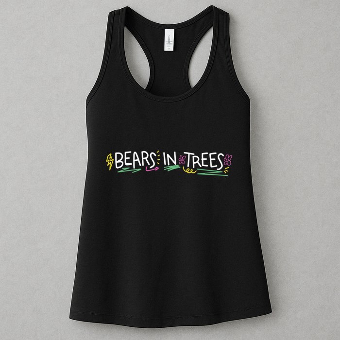 Bears In Trees Ocean Womens Tank Top