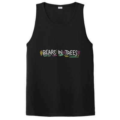 Bears In Trees Ocean PosiCharge Competitor Tank