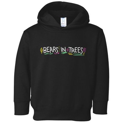 Bears In Trees Ocean Toddler Hoodie