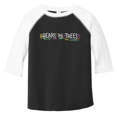 Bears In Trees Ocean Toddler Fine Jersey T-Shirt