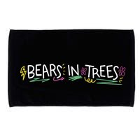 Bears In Trees Ocean Microfiber Hand Towel