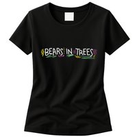 Bears In Trees Ocean Womens T-Shirt