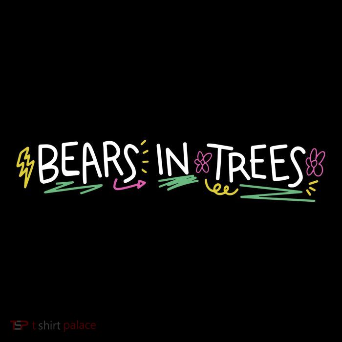 Bears In Trees Ocean Womens T-Shirt