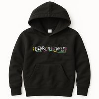 Bears In Trees Ocean Kids Hoodie