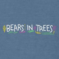 Bears In Trees Ocean Garment-Dyed Sweatshirt