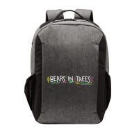 Bears In Trees Ocean Vector Backpack