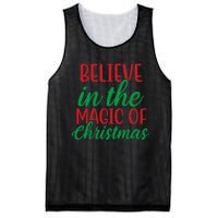 Believe In The Magic Of Christmas Pajama  Mesh Reversible Basketball Jersey Tank