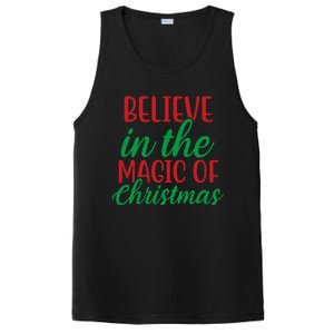 Believe In The Magic Of Christmas Pajama  PosiCharge Competitor Tank