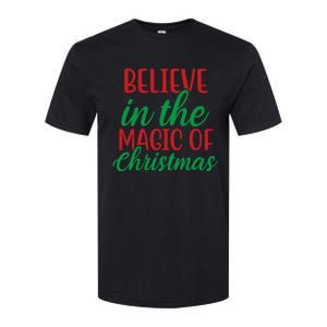 Believe In The Magic Of Christmas Pajama  Softstyle CVC T-Shirt