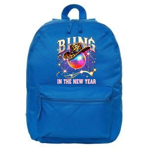 Bling In The New Year Disco Party Happy New Year 2025 Design Great Gift 16 in Basic Backpack