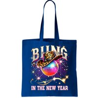 Bling In The New Year Disco Party Happy New Year 2025 Design Great Gift Tote Bag