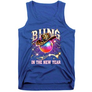 Bling In The New Year Disco Party Happy New Year 2025 Design Great Gift Tank Top