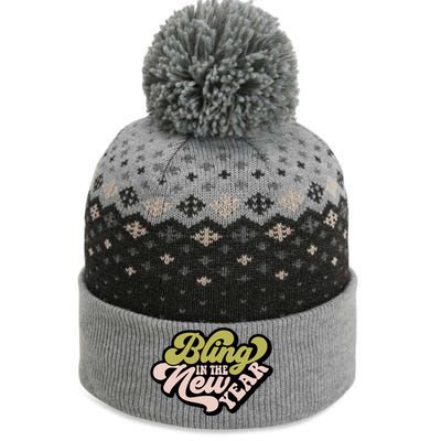 Bling In The New Year The Baniff Cuffed Pom Beanie