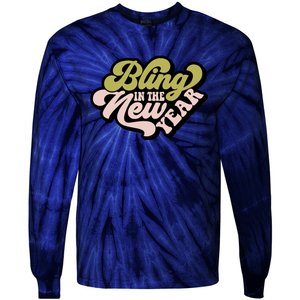 Bling In The New Year Tie-Dye Long Sleeve Shirt