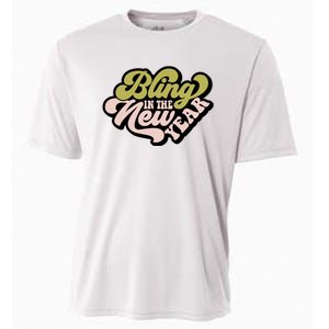 Bling In The New Year Cooling Performance Crew T-Shirt