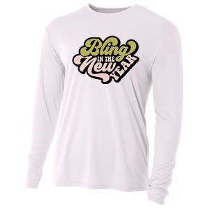 Bling In The New Year Cooling Performance Long Sleeve Crew