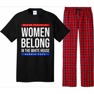 Belong In The White House Madam President Kamala Cute Gift Pajama Set