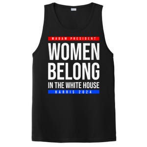 Belong In The White House Madam President Kamala Cute Gift PosiCharge Competitor Tank