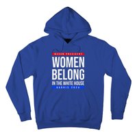 Belong In The White House Madam President Kamala Cute Gift Hoodie