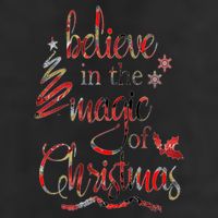 Believe In The Magic Of Christmas Gift 11oz C Handle Ceramic Mug