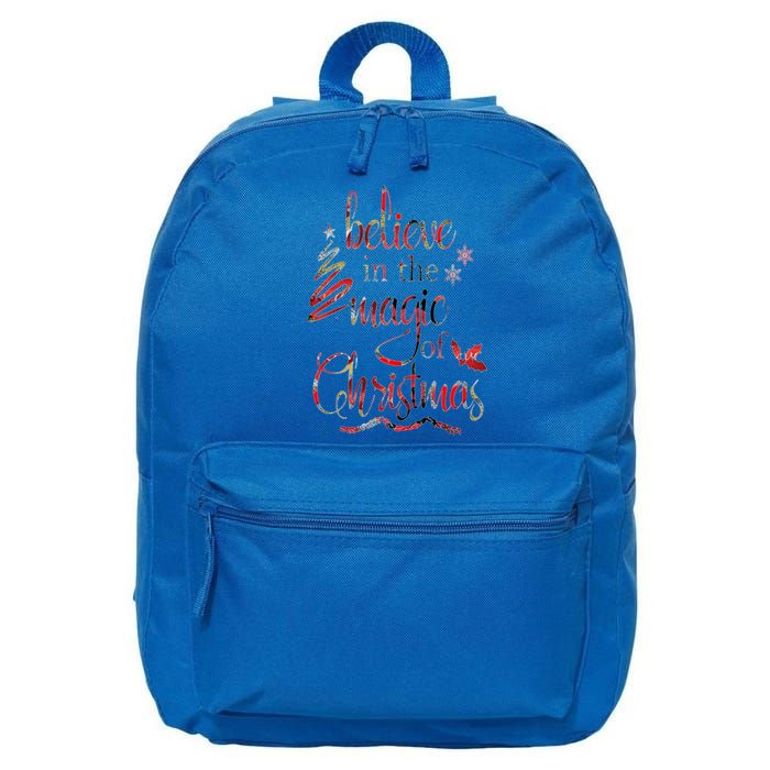 Believe In The Magic Of Christmas Gift 16 in Basic Backpack