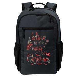 Believe In The Magic Of Christmas Gift Daily Commute Backpack