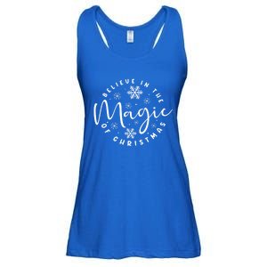 Believe In The Magic Of Christmas Cool Gift Ladies Essential Flowy Tank