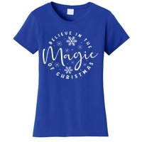 Believe In The Magic Of Christmas Cool Gift Women's T-Shirt