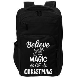 Believe In The Magic Of Christmas Gift Impact Tech Backpack