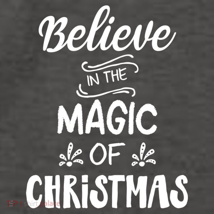 Believe In The Magic Of Christmas Gift Vector Backpack