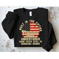 Built In The Fifties Original &Unrestored Born In The 1950s Sweatshirt