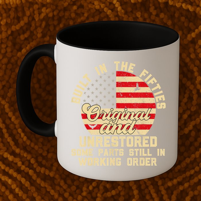 Built In The Fifties Original &Unrestored Born In The 1950s Mug