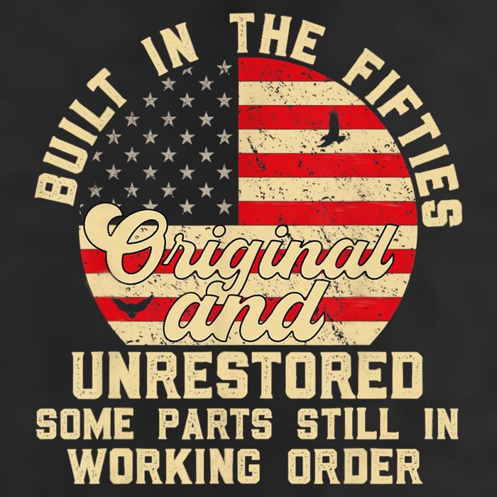 Built In The Fifties Original &Unrestored Born In The 1950s Premium Pullover Hoodie