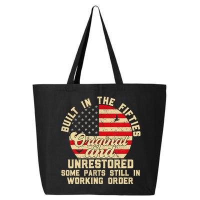 Built In The Fifties Original &Unrestored Born In The 1950s 25L Jumbo Tote