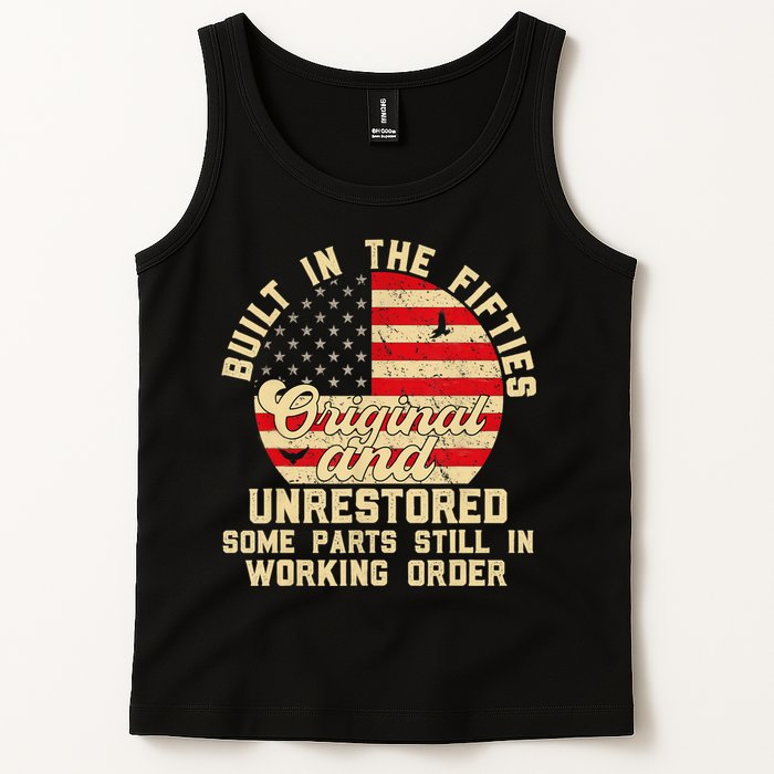 Built In The Fifties Original &Unrestored Born In The 1950s Tank Top